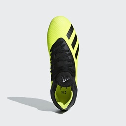 Adidas X 18.3 Artificial Grass Gyerek Focicipő - Sárga [D95446]